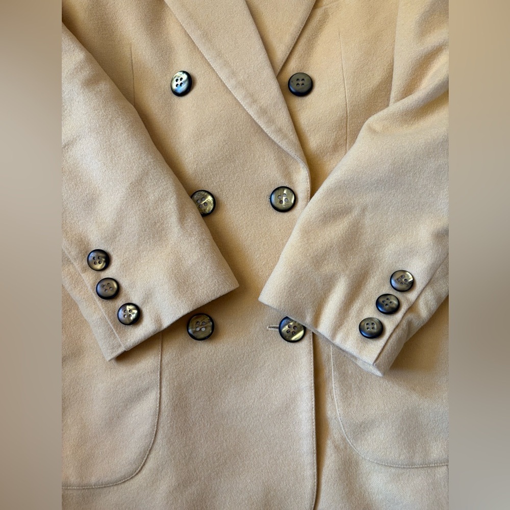 Yarell double breasted vintage wool blazer - Picture 4 of 12